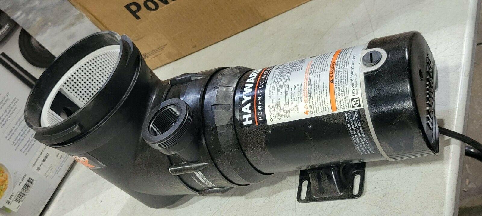 genuine hayward above ground power flo matrix 1 hp w3sp1592 swimming pool pump