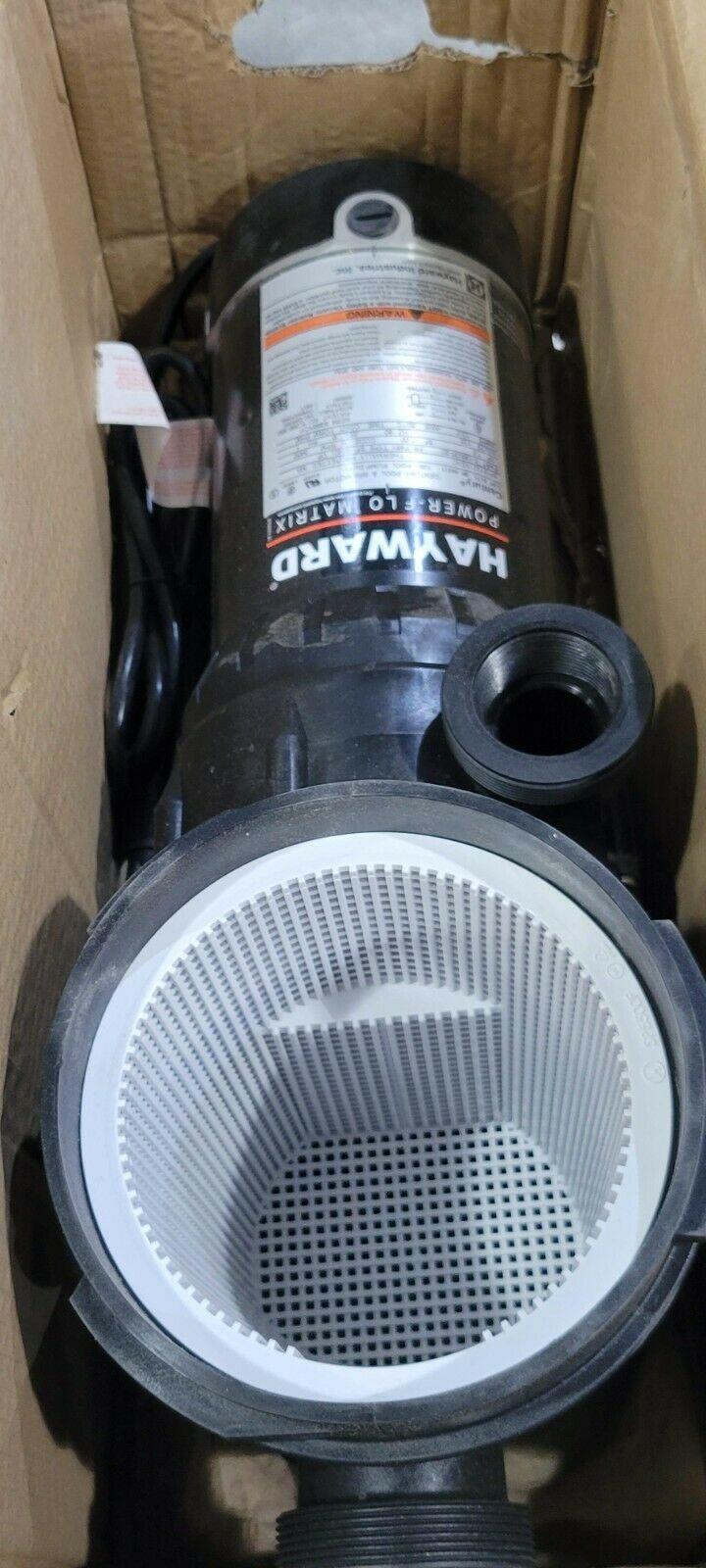 genuine hayward above ground power flo matrix 1 hp w3sp1592 swimming pool pump