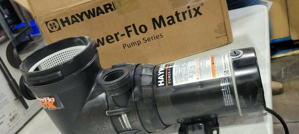 genuine hayward above ground power flo matrix 1 hp w3sp1592 swimming pool pump
