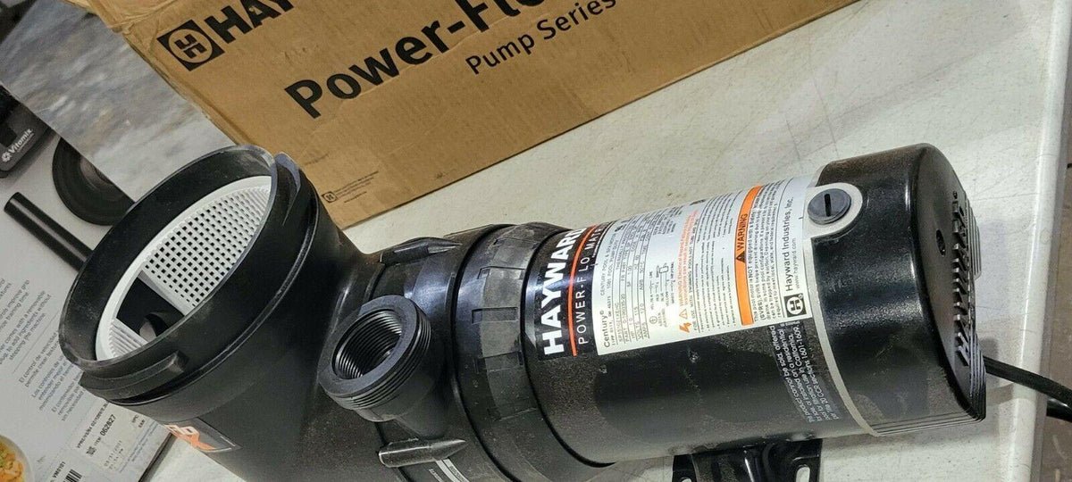 genuine hayward above ground power flo matrix 1 hp w3sp1592 swimming pool pump