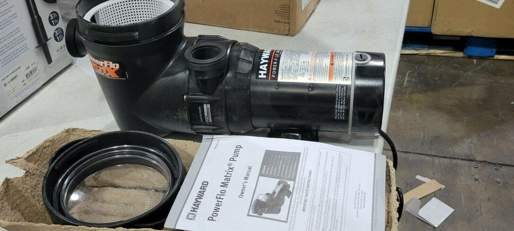 genuine hayward above ground power flo matrix 1 hp w3sp1592 swimming pool pump