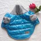 RedSonics - 5 Colors Winter Pet Dog Jacket Coat Thickening Warm Puppy Dog Clothes with Hood Size 8-18