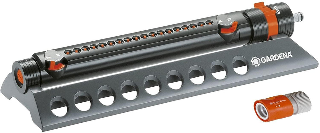 GARDENA 1975 Aquazoom 3900-Square Foot Oscillating Sprinkler with Fully Adjustable Width Control