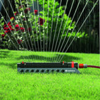 GARDENA 1975 Aquazoom 3900-Square Foot Oscillating Sprinkler with Fully Adjustable Width Control