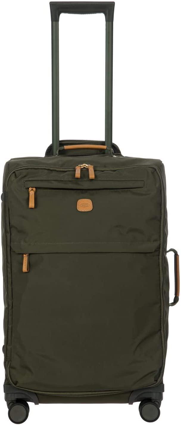 X-Bag Large Spinner with Frame - 25 Inch - Suitcases with Wheels - Checked Luggage - Olive