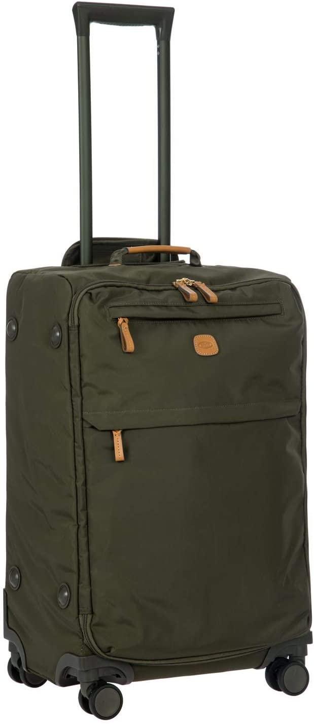 X-Bag Large Spinner with Frame - 25 Inch - Suitcases with Wheels - Checked Luggage - Olive