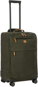 X-Bag Large Spinner with Frame - 25 Inch - Suitcases with Wheels - Checked Luggage - Olive
