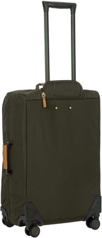 X-Bag Large Spinner with Frame - 25 Inch - Suitcases with Wheels - Checked Luggage - Olive