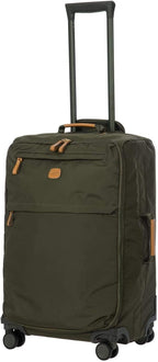 X-Bag Large Spinner with Frame - 25 Inch - Suitcases with Wheels - Checked Luggage - Olive