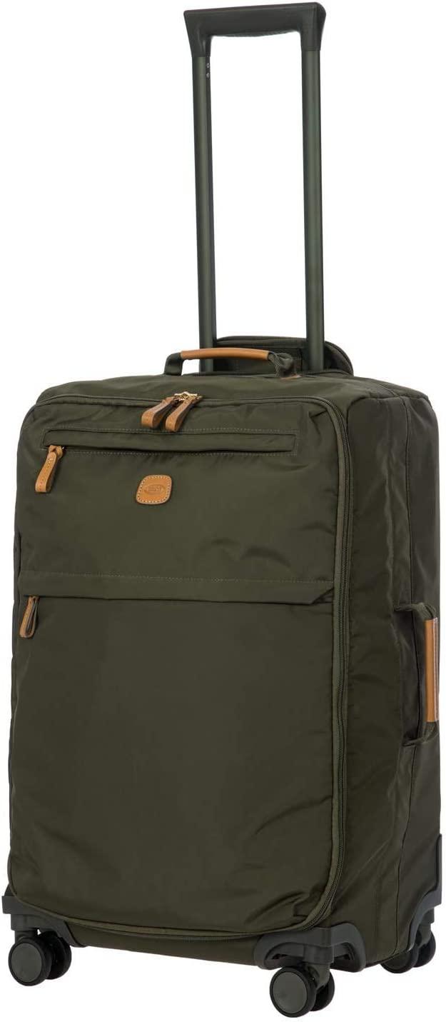 X-Bag Large Spinner with Frame - 25 Inch - Suitcases with Wheels - Checked Luggage - Olive