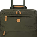 X-Bag Large Spinner with Frame - 25 Inch - Suitcases with Wheels - Checked Luggage - Olive