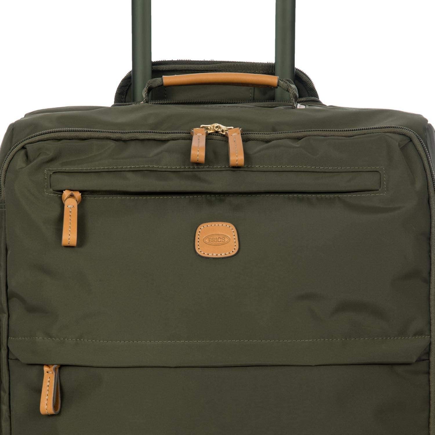 X-Bag Large Spinner with Frame - 25 Inch - Suitcases with Wheels - Checked Luggage - Olive