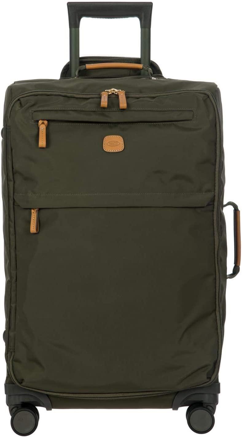 X-Bag Large Spinner with Frame - 25 Inch - Suitcases with Wheels - Checked Luggage - Olive