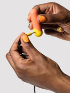 ROMP Riot Rechargeable Silicone Bullet Vibrator , Orange