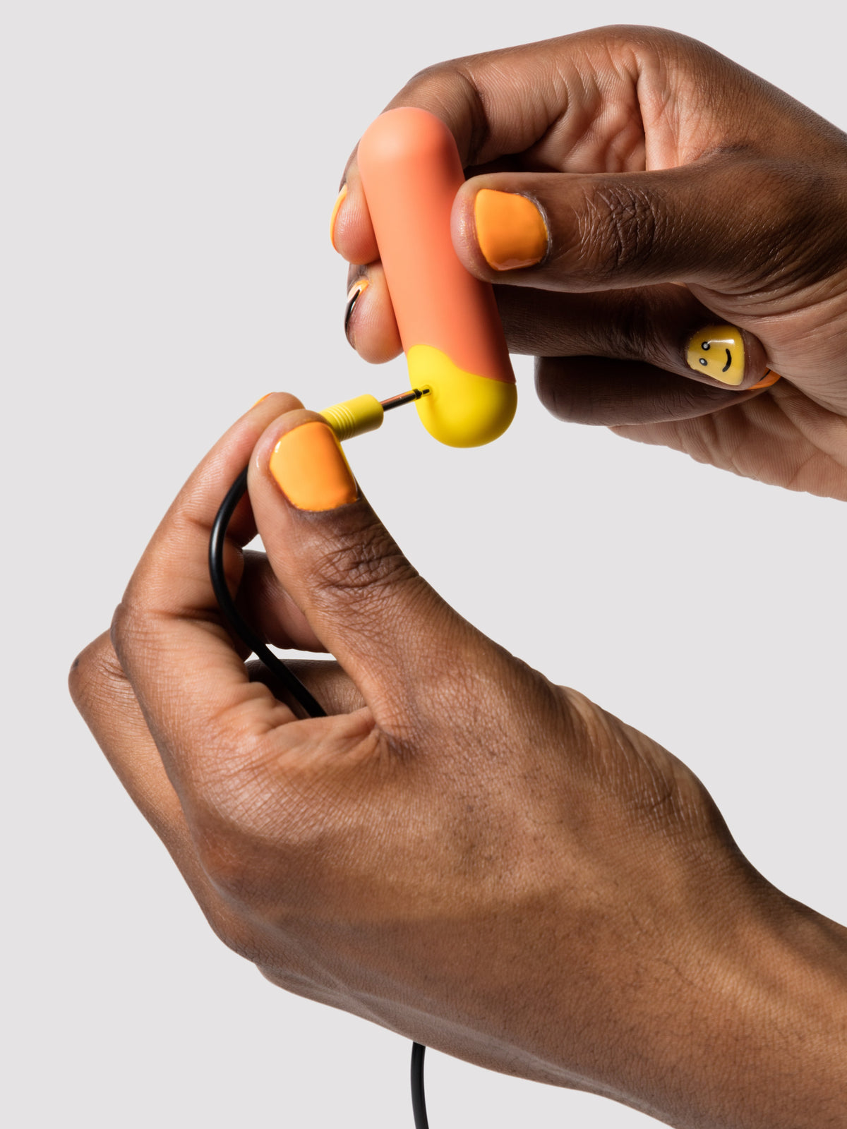 ROMP Riot Rechargeable Silicone Bullet Vibrator , Orange