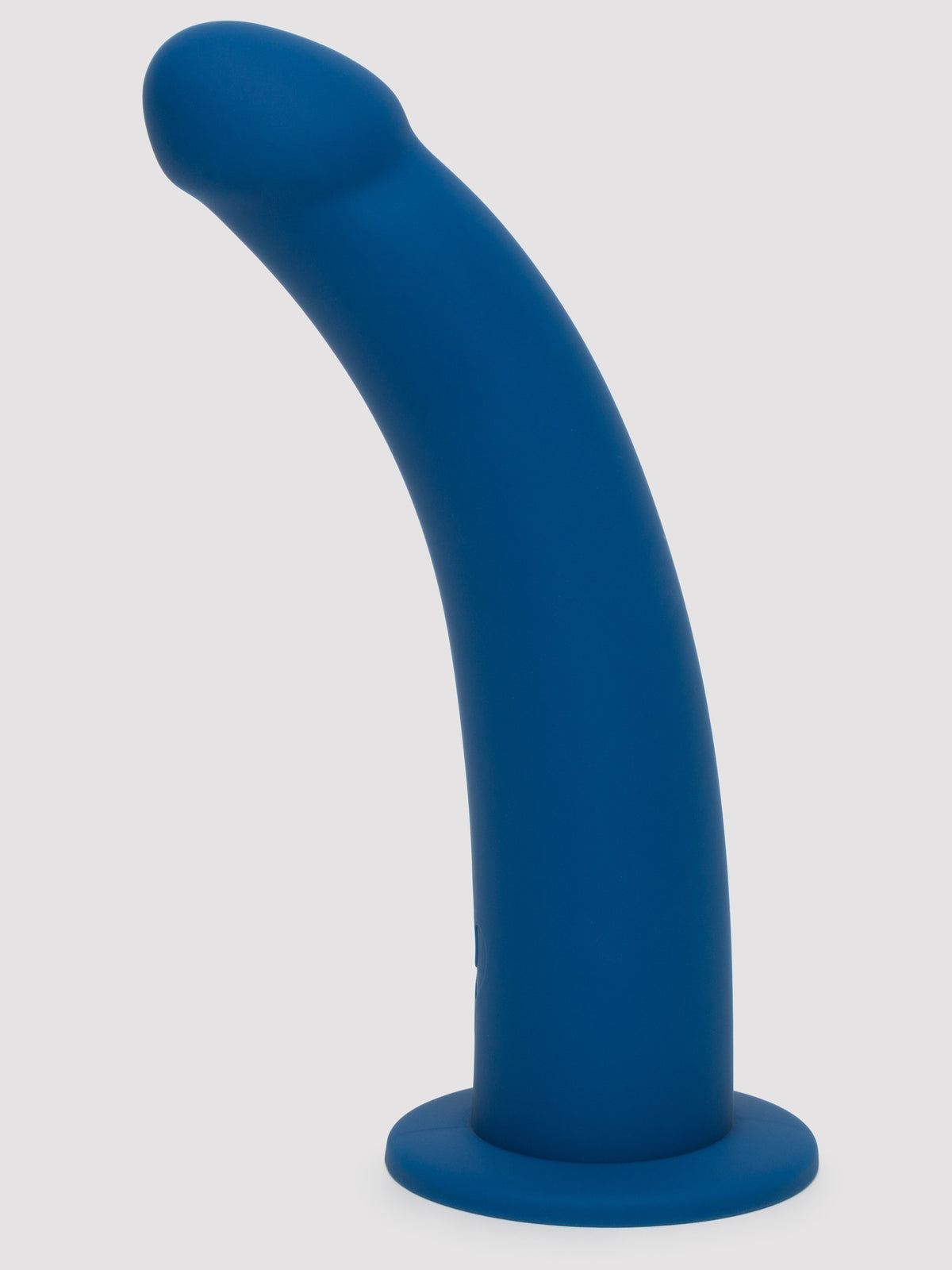 Lovehoney Curved Silicone Suction Cup Dildo 9 Inch, Blue