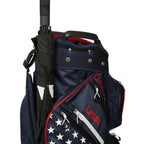 Prosimmon Golf DRK 14 Way Cart Bag, USA Flag