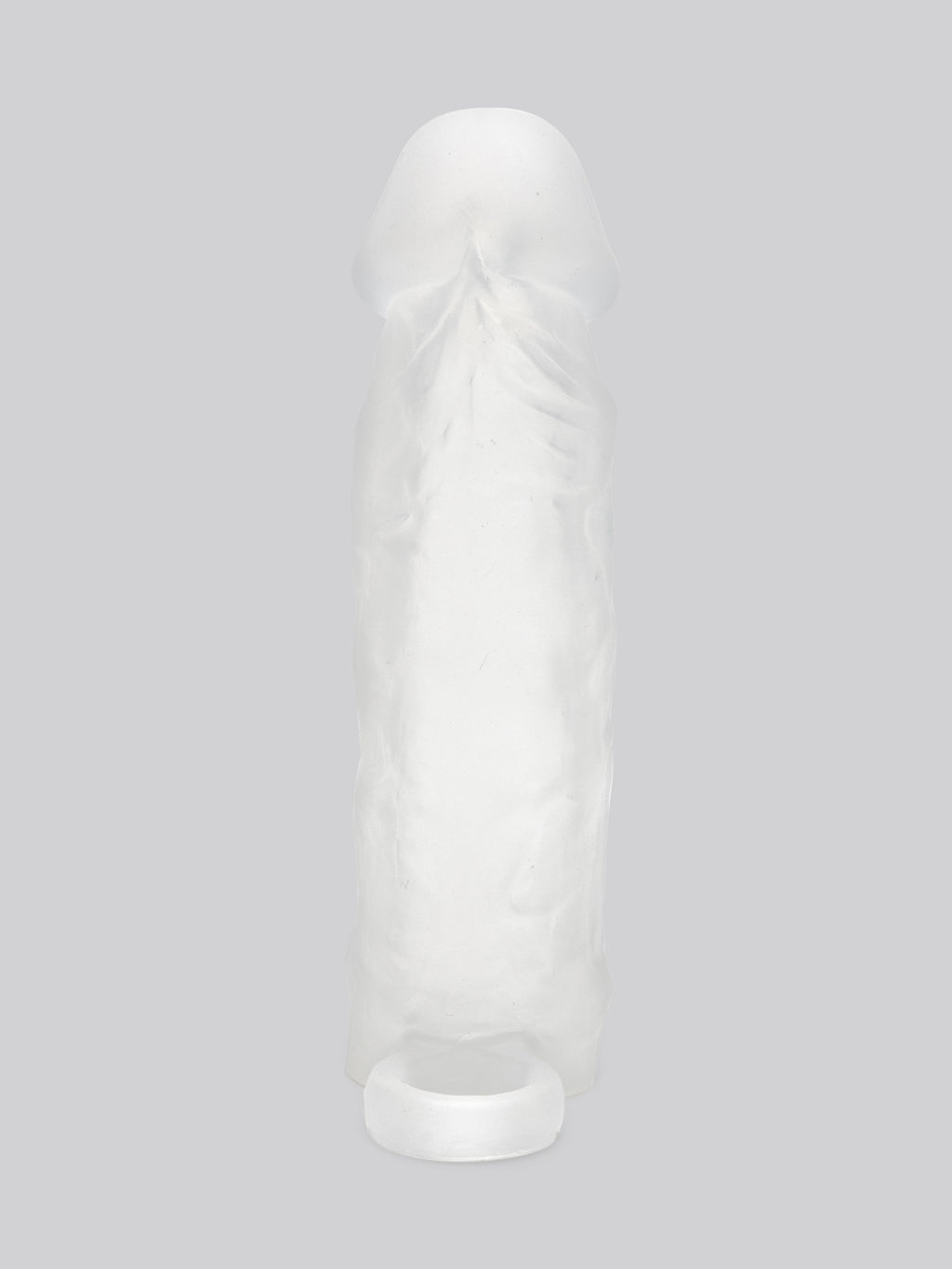 Lovehoney Mega Mighty 1 Extra Inch Silicone Penis Extender Clear, Clear | Clear