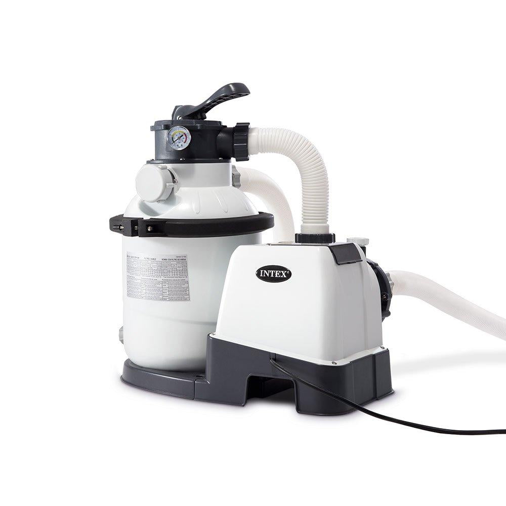 intex 10" krystal clear sand filter system
