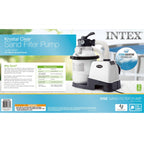 intex 10" krystal clear sand filter system