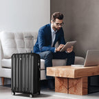 FOCHIER 3 Piece Hard Shell Luggage Set for Women Man, Expandable Hardside Suitcase Sets with Spinner Wheels, TSA Lock (20/24/28 inch)