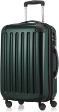 Suitcase, forest green, 55 cm