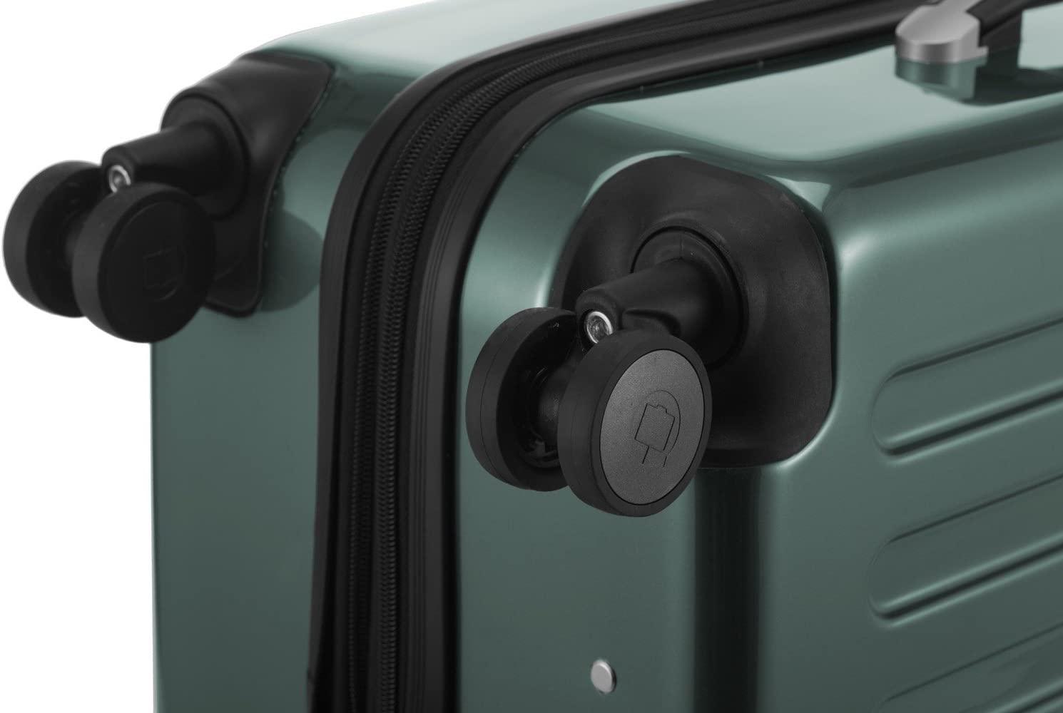 Suitcase, forest green, 55 cm