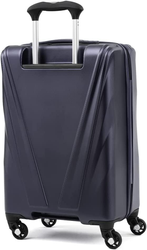 Maxlite 5 Hardside Spinner Wheel Luggage, Midnight Blue Non-Expandable Carry-On 21-Inch