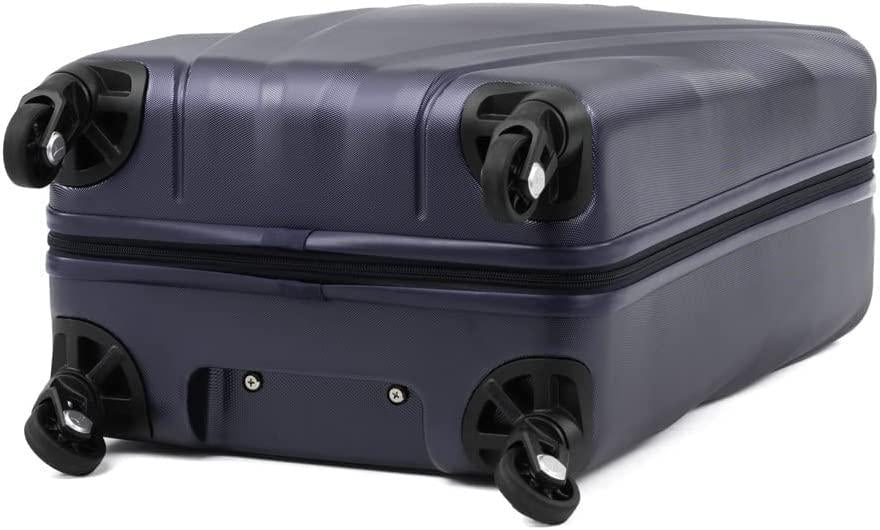 Maxlite 5 Hardside Spinner Wheel Luggage, Midnight Blue Non-Expandable Carry-On 21-Inch