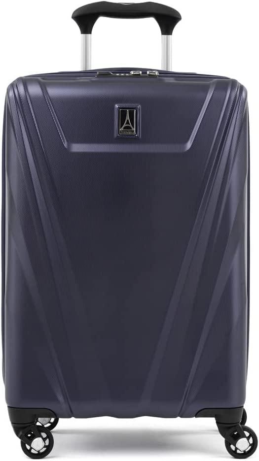 Maxlite 5 Hardside Spinner Wheel Luggage, Midnight Blue Non-Expandable Carry-On 21-Inch