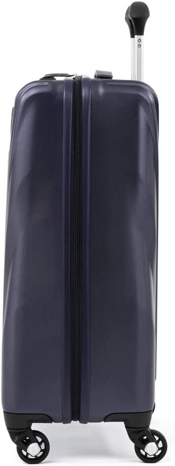 Maxlite 5 Hardside Spinner Wheel Luggage, Midnight Blue Non-Expandable Carry-On 21-Inch