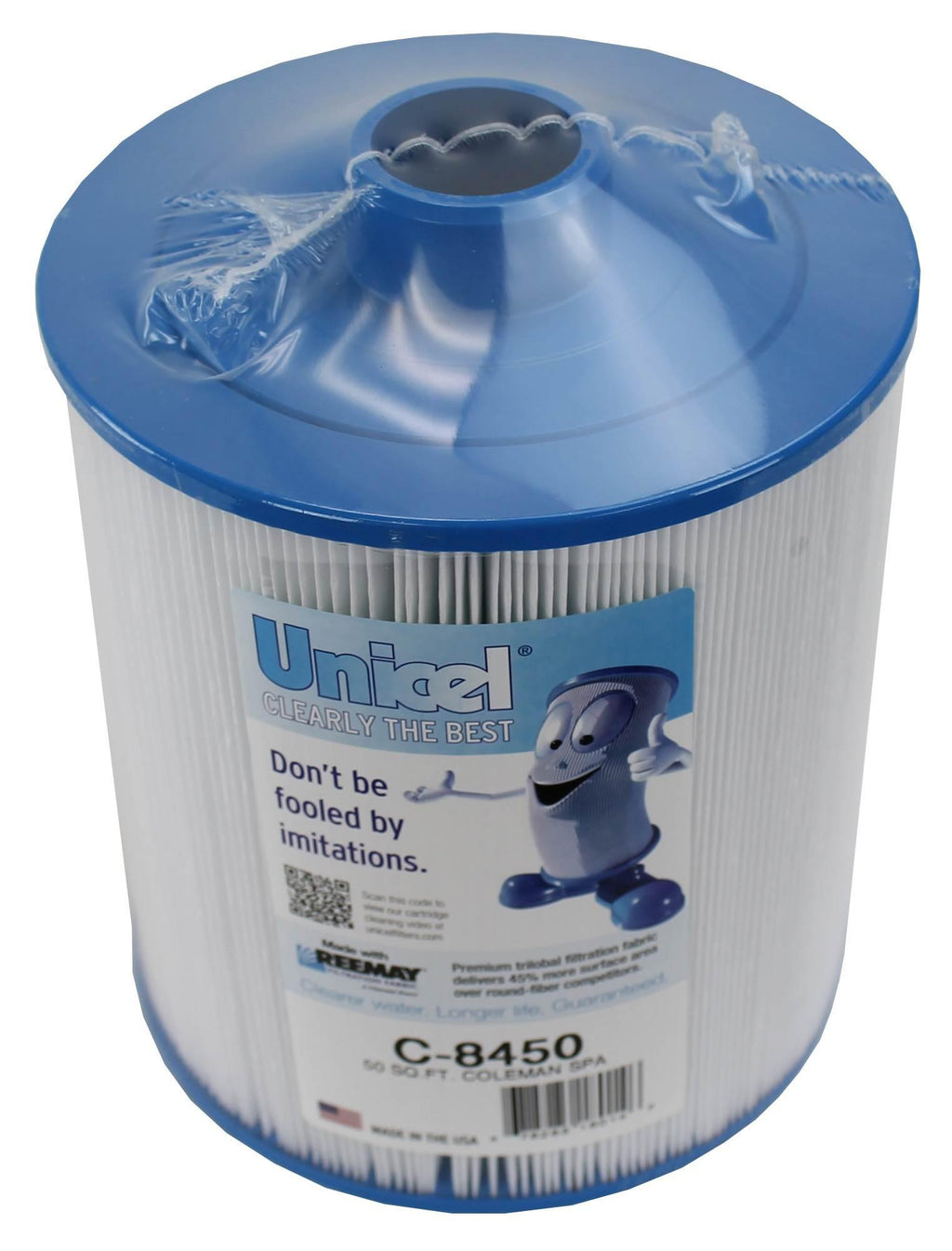 unicel c-8450 spa replacement cartridge filter 50 ft coleman/maax spas (6-pack)