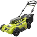 RYOBI Push Lawn Mower 20 in. 40-Volt Adjustable Cutting Height Cordless Battery