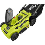 RYOBI Push Lawn Mower 20 in. 40-Volt Adjustable Cutting Height Cordless Battery