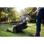 RYOBI Push Lawn Mower 20 in. 40-Volt Adjustable Cutting Height Cordless Battery