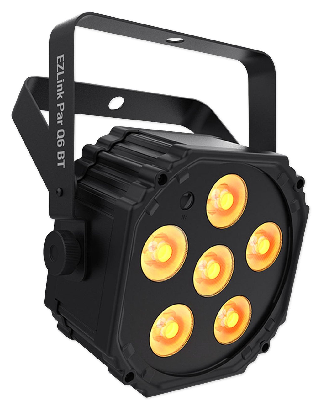 (4) Chauvet DJ Ezlink Par Q6 BT Wireless RGBA Bluetooth Wash Lights+Club Table