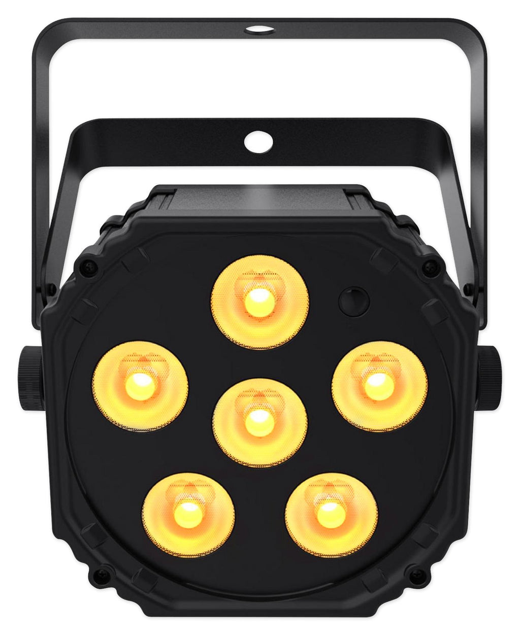 (4) Chauvet DJ Ezlink Par Q6 BT Wireless RGBA Bluetooth Wash Lights+Club Table