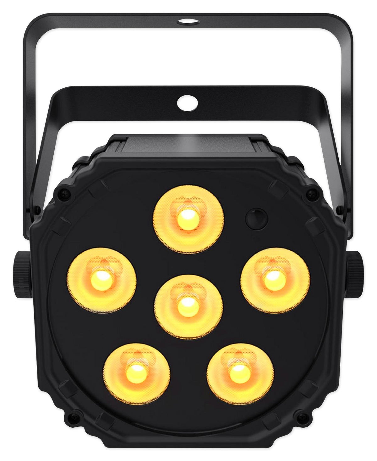 (4) Chauvet DJ Ezlink Par Q6 BT Wireless RGBA Bluetooth Wash Lights+Club Table