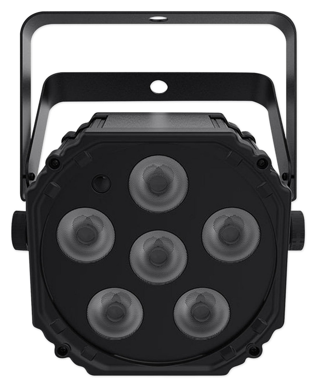 (4) Chauvet DJ Ezlink Par Q6 BT Wireless RGBA Bluetooth Wash Lights+Club Table