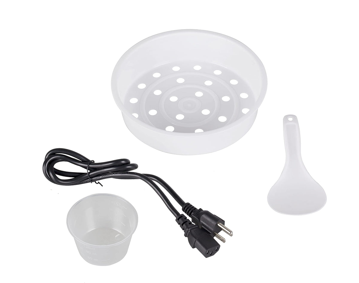 Automatic Rice Cooker & Food Steamer 10 Cup, White (TRC-10RS)