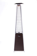 Bronze Quartz Glass Tube Patio -Mocha