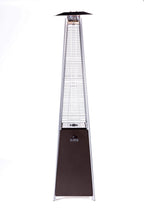 Bronze Quartz Glass Tube Patio -Mocha