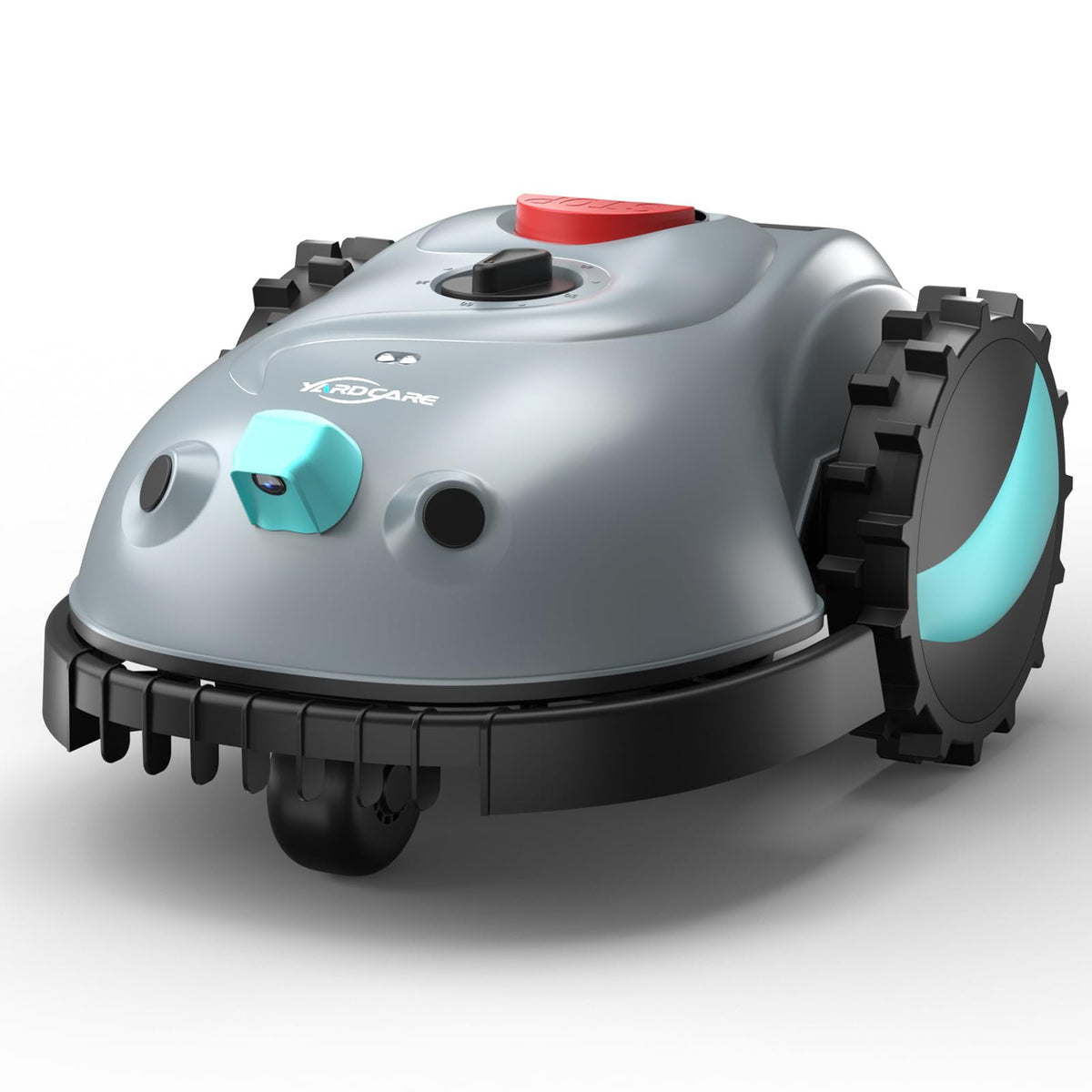 2026  V100 Smart Lawn Mower Robot, Visual Navigation Obstacle Avoidance Lawn Mower Robot with Adjustable Cutting Height &amp; Low Noise Operation for Lawn Up to 1600 Sq.Ft