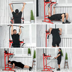 Multifunctional single parallel bar frame home pull-up exercise machine