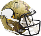 Riddell Minnesota s Camo Alternate Revolution Speed Authentic Football Helmet
