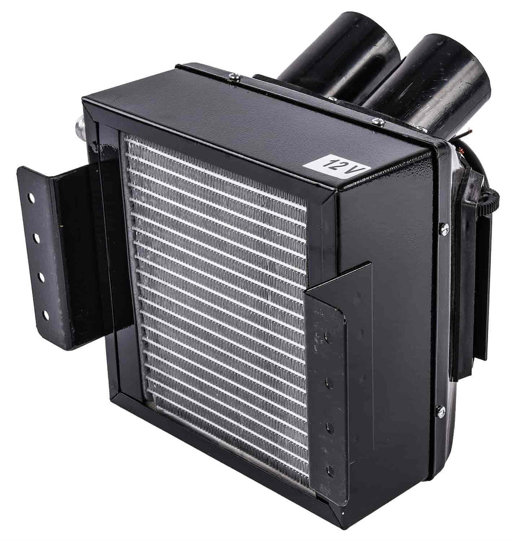 JEGS 70622 Hot Rod Heater 2-Speed Adjustable Louvers for Cabin Heat 10 1/4 in. L