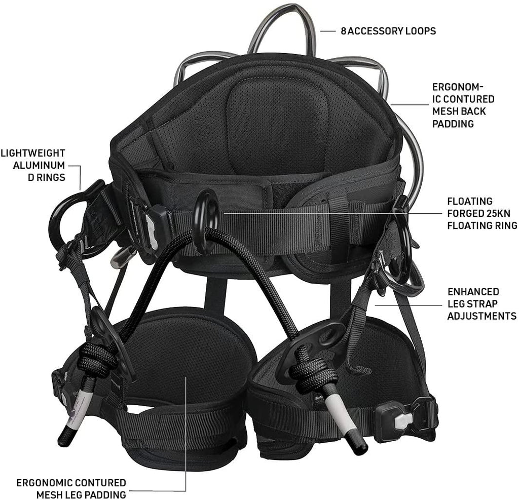 Notch Black Sentinel Harness