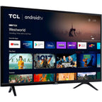 tcl 40" class 3 series| led hd smart tv w/ android system 2020 model refurbished