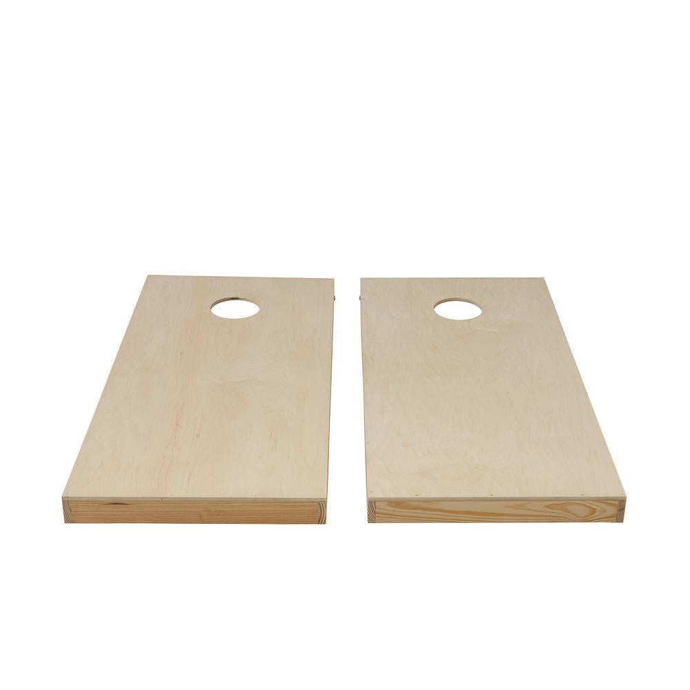 Unfinished Maple Cornhole Set