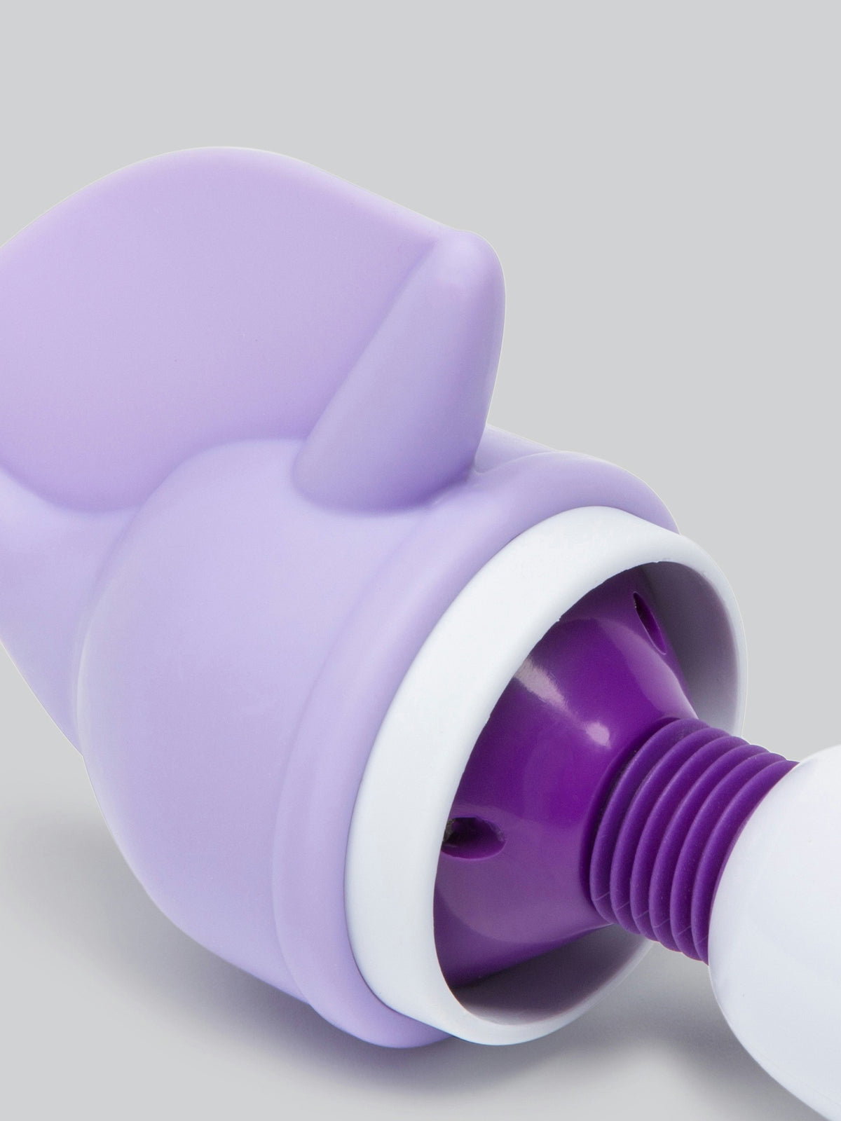 Wand Essentials Flutter Tip Clitoral Wand Attachment, Purple